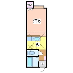 アパートメント・エコルセの物件間取画像